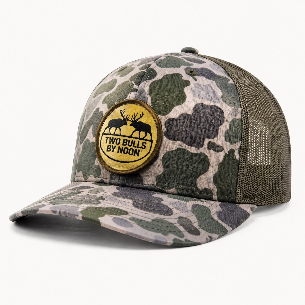 Two Bulls By Noon Trucker Hat