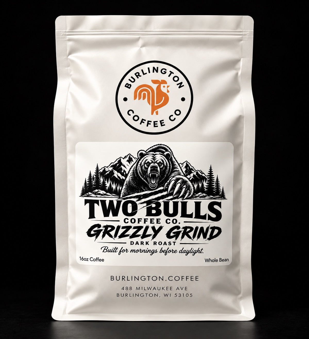 Grizzly Grind Dark Roast - 16oz