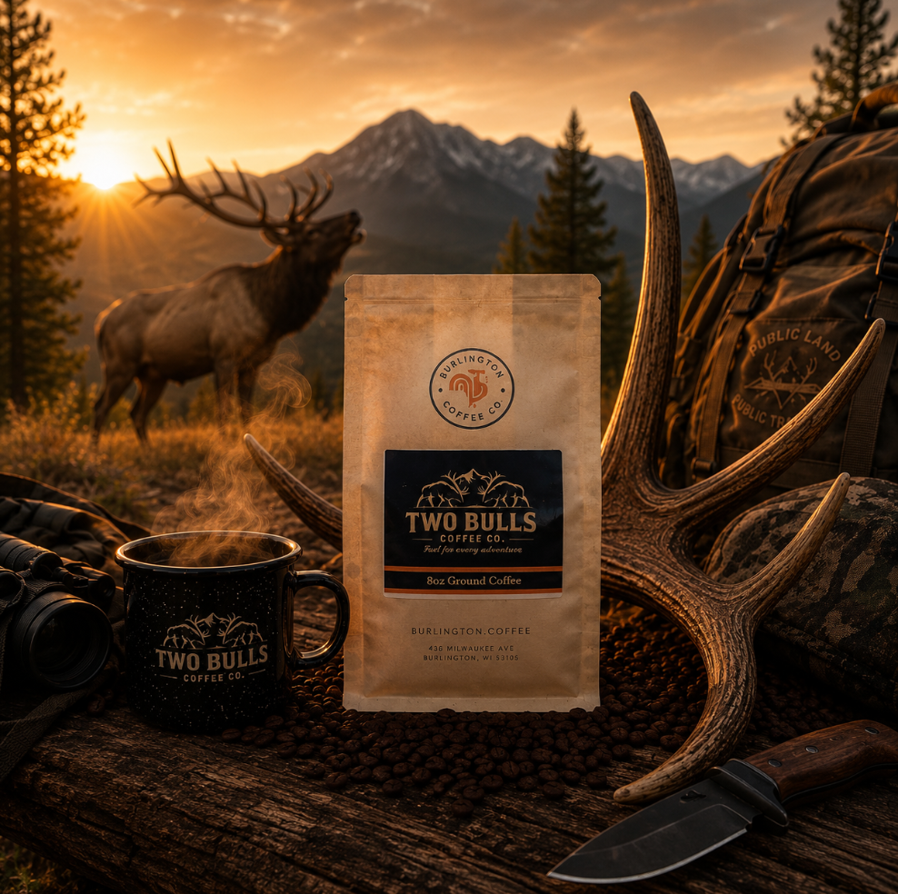 8oz Two Bulls By Noon Coffee