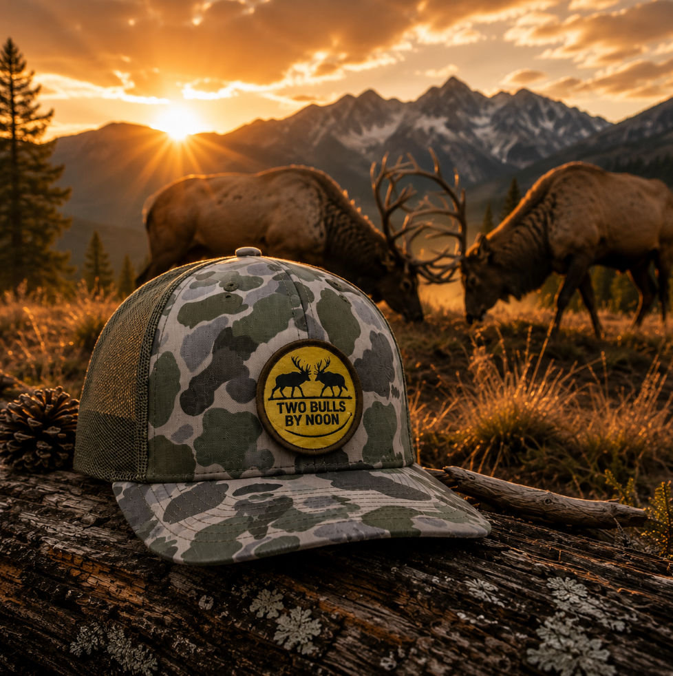 Two Bulls By Noon Trucker Hat