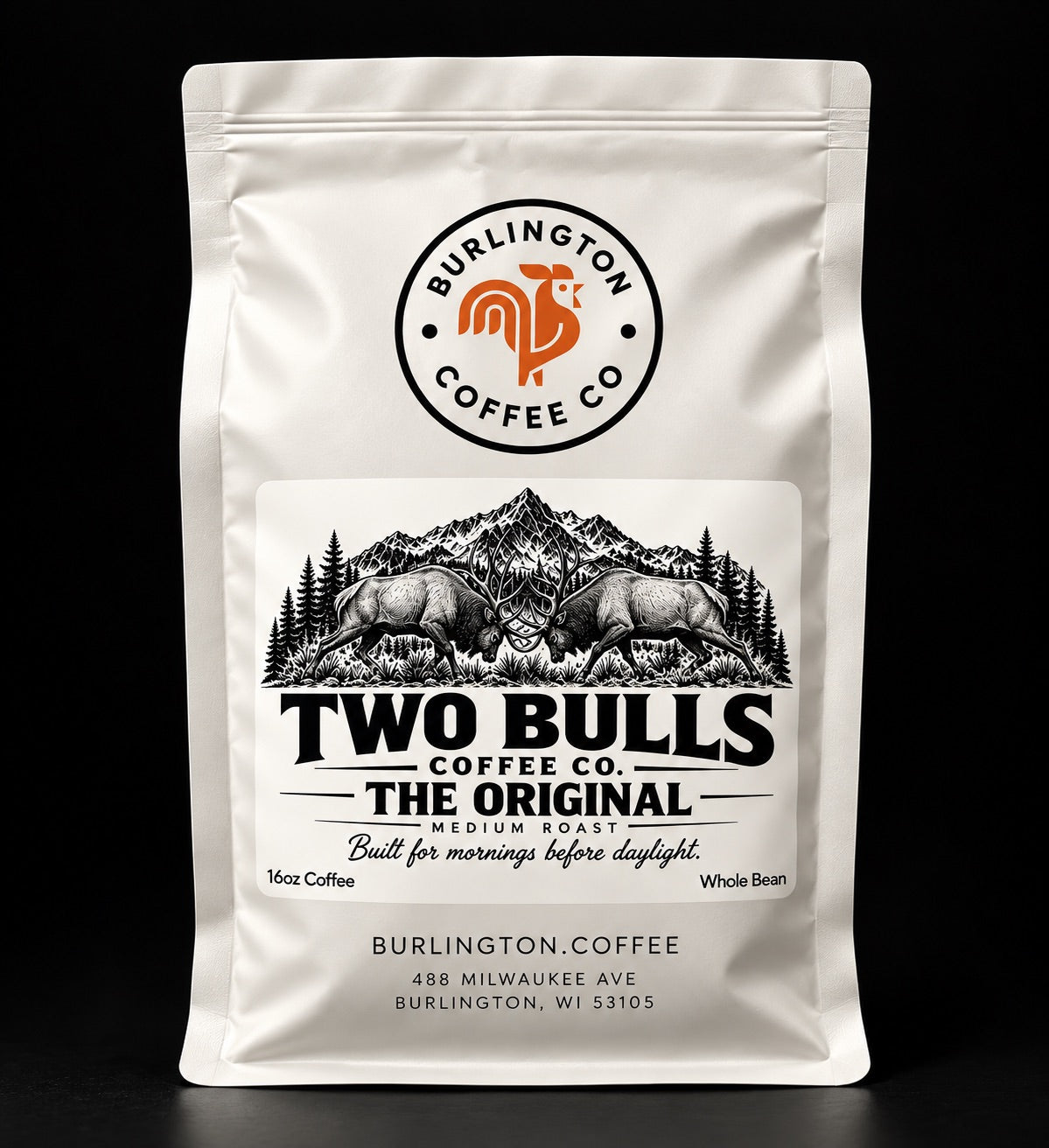 The Original Two Bulls Medium Roast - 8oz